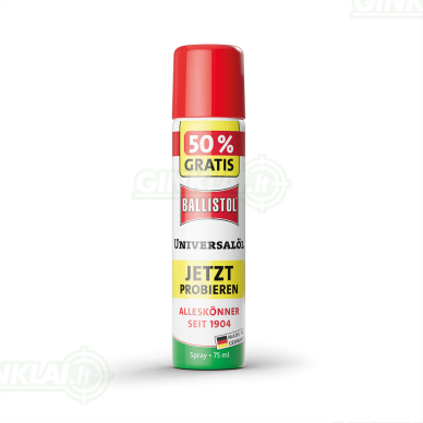 Tepalas Ballistol 75ml purškiamas universalus Tepalas Ballistol 75ml purškiamas universalus