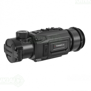 Termovizorinis priedėlis optikai Hikmicro Thunder 2.0 TE19CR su tinkleliu Termovizorinis priedėlis optikai Hikmicro Thunder 2.0 TE19CR su tinkleliu