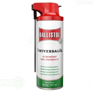 Universalus tepalas Ballistol 350ml purškiamas Universalus tepalas Ballistol 350ml purškiamas