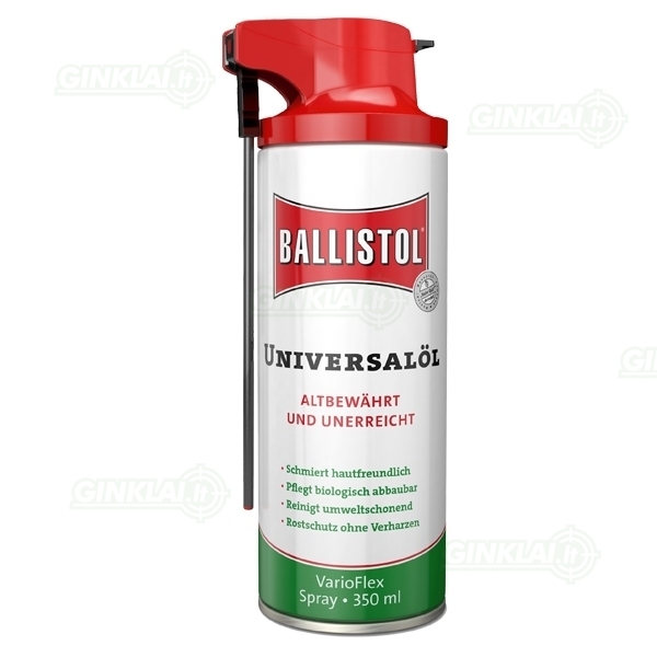 Universalus tepalas Ballistol 350ml purškiamas Universalus tepalas Ballistol 350ml purškiamas