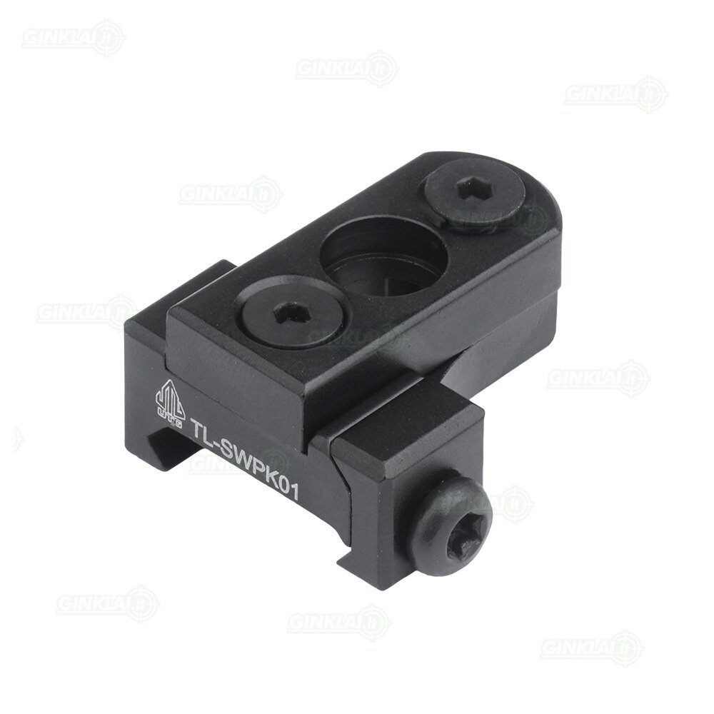 Lizdas QD jungčiai UTG QD Sling Swivel Adaptor Picatinny, KeyMod Black TL-SWPK01 Lizdas QD jungčiai UTG QD Sling Swivel Adaptor Picatinny, KeyMod Black TL-SWPK01