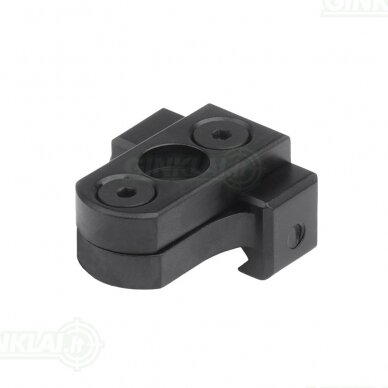 Lizdas QD jungčiai UTG QD Sling Swivel Adaptor Picatinny, KeyMod Black TL-SWPK01 1