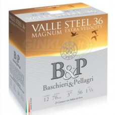 BP Valle Steel 12x76 kal. 3,5 mm 36g 25 vnt