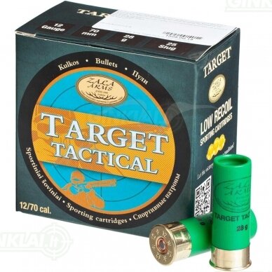 Zala Arms 12 kal. kulka Target Tactical 25 vnt. Zala Arms 12 kal. kulka Target Tactical 25 vnt.