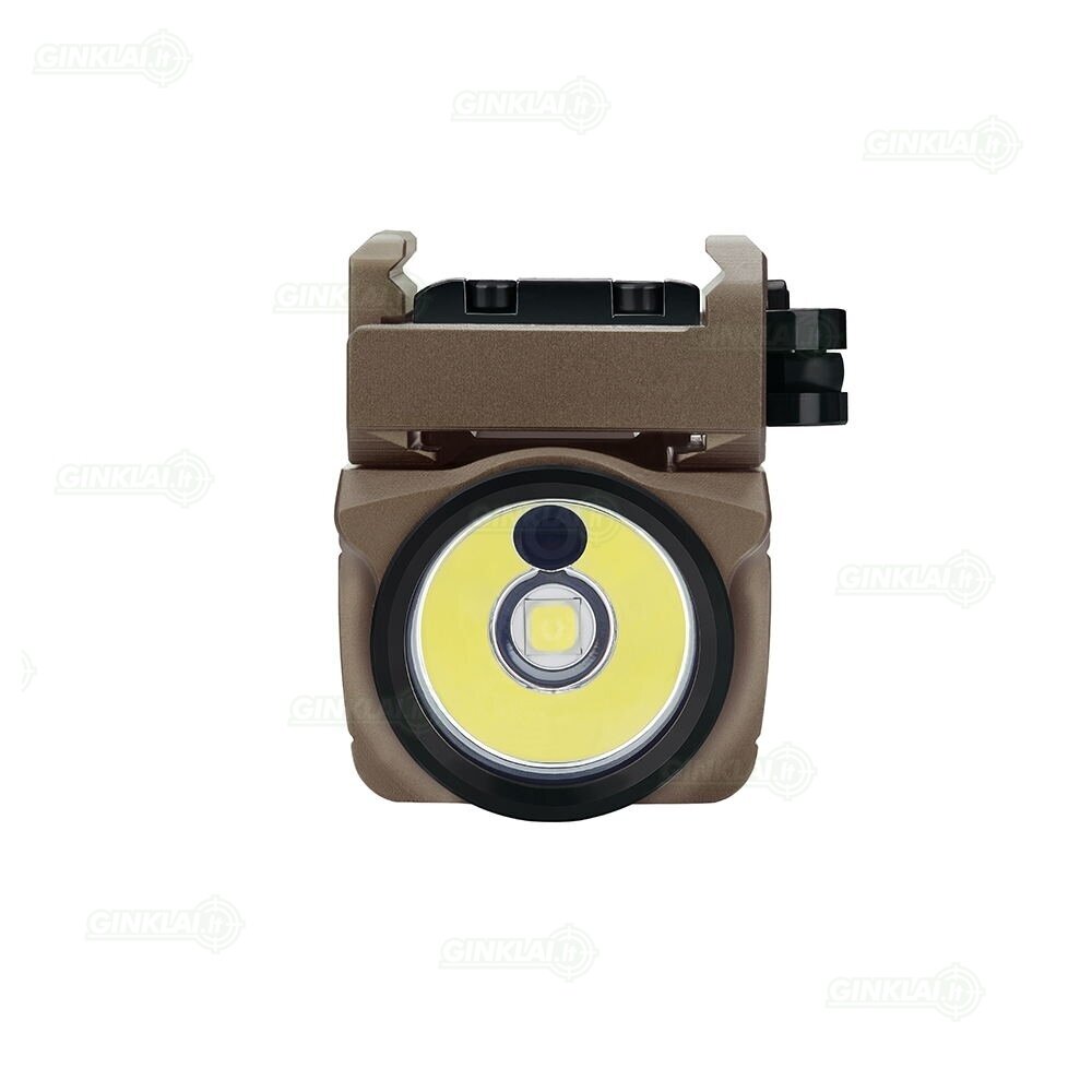 Žibintuvėlis ginklui BALDR Mini Green Dot 600 Lumens Black 1